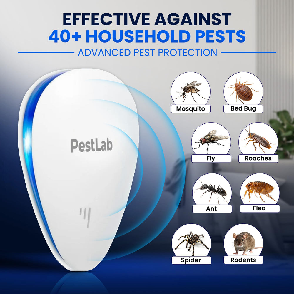 Pestlab detalle del altavoz que explica la emisión ultrasónica eficaz
