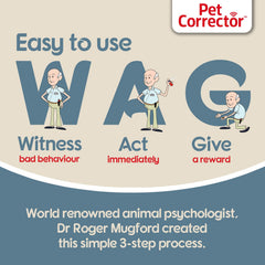 Pet Corrector textura del envase y tamaño para fácil transporte