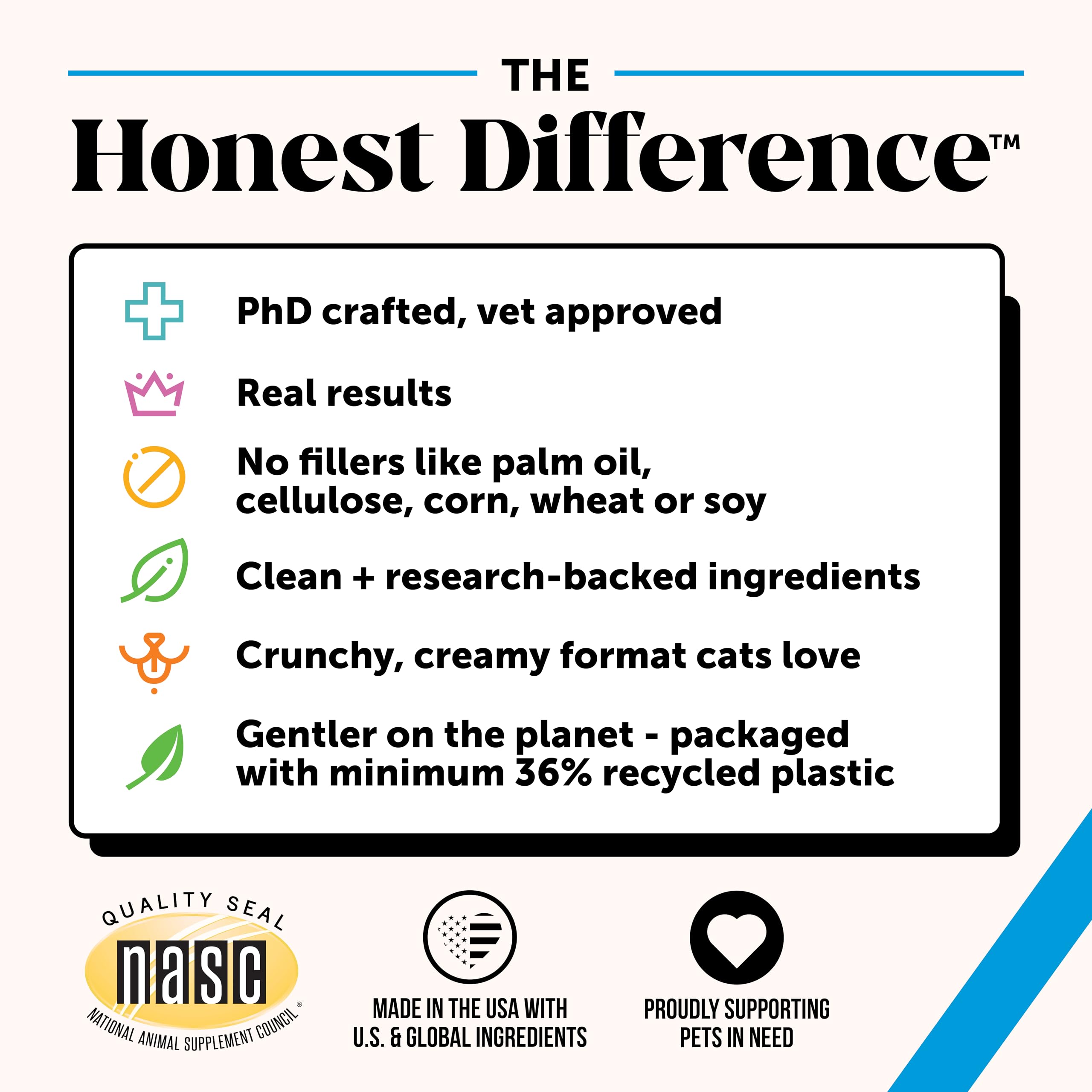 Pet Honesty ambiente doméstico con gato calmado y pelaje brillante