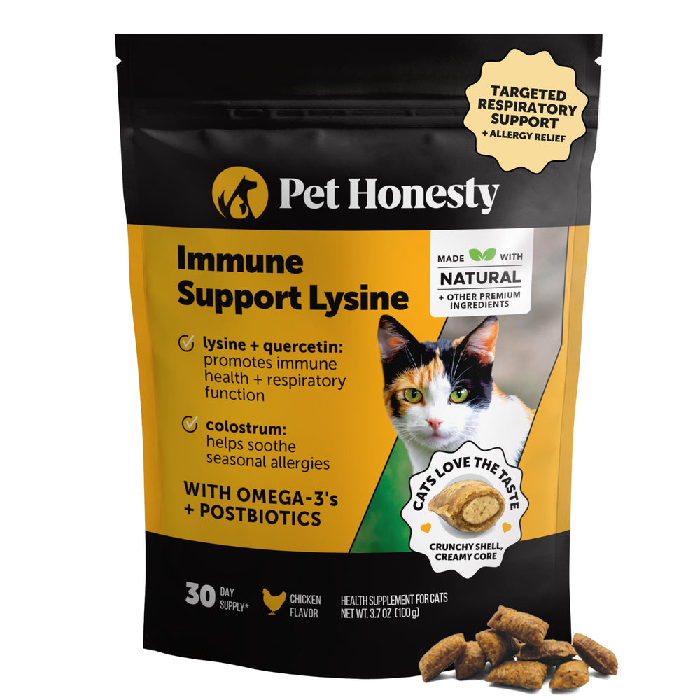 Pet Honesty frente del empaque mostrando beneficio inmune