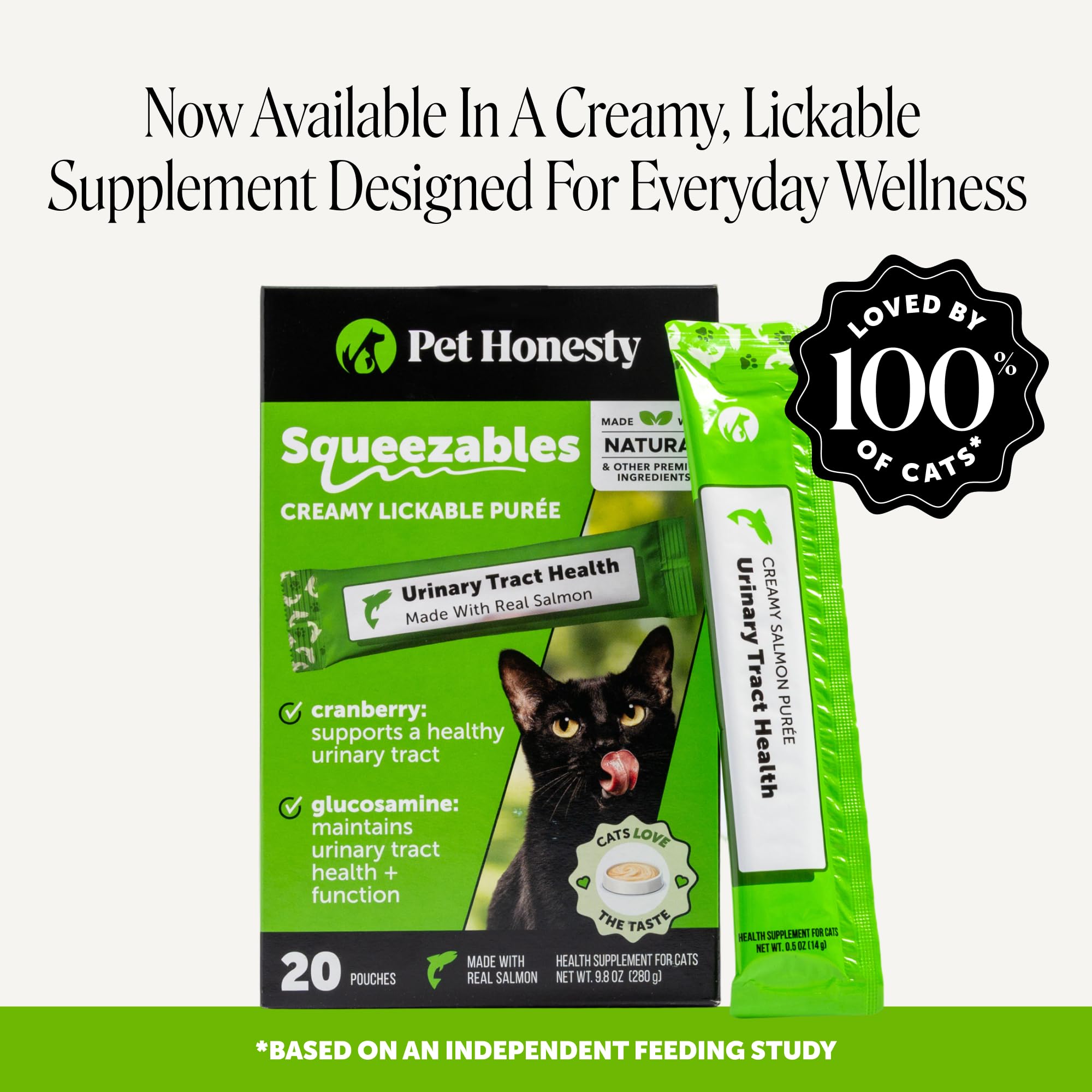 Pet Honesty ingredientes clave arándano y glucosamina para salud urinaria