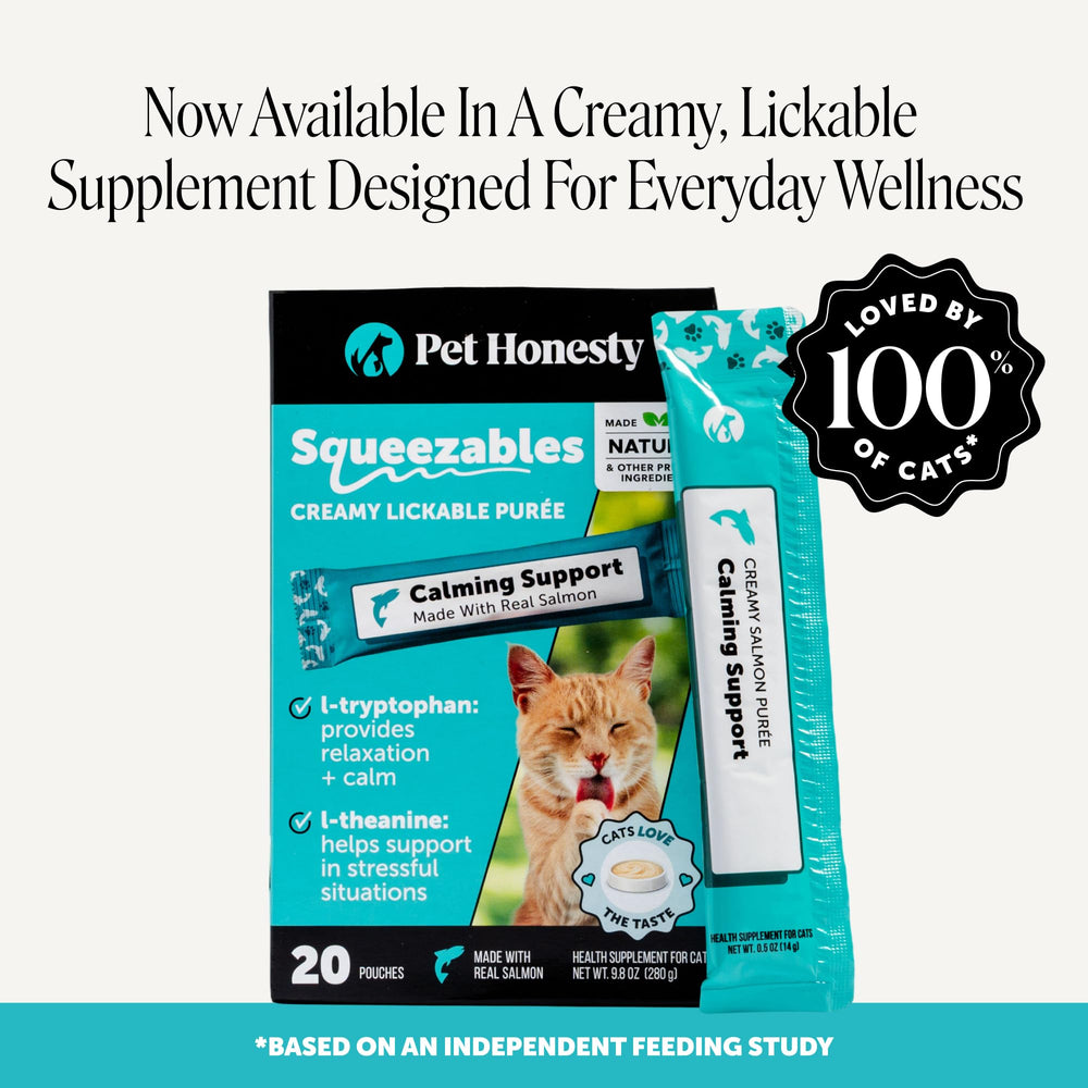 Pet Honesty ingredientes naturales visibles y etiqueta de beneficios
