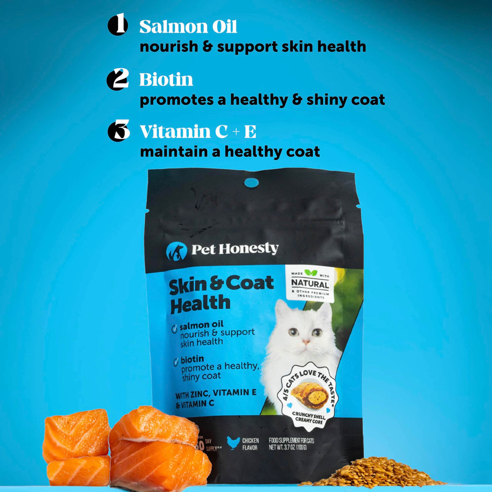 Pet Honesty núcleo cremoso para liberar aceite de salmón y nutrientes