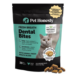Pet Honesty presentación frontal mostrando el envase y beneficio de higiene