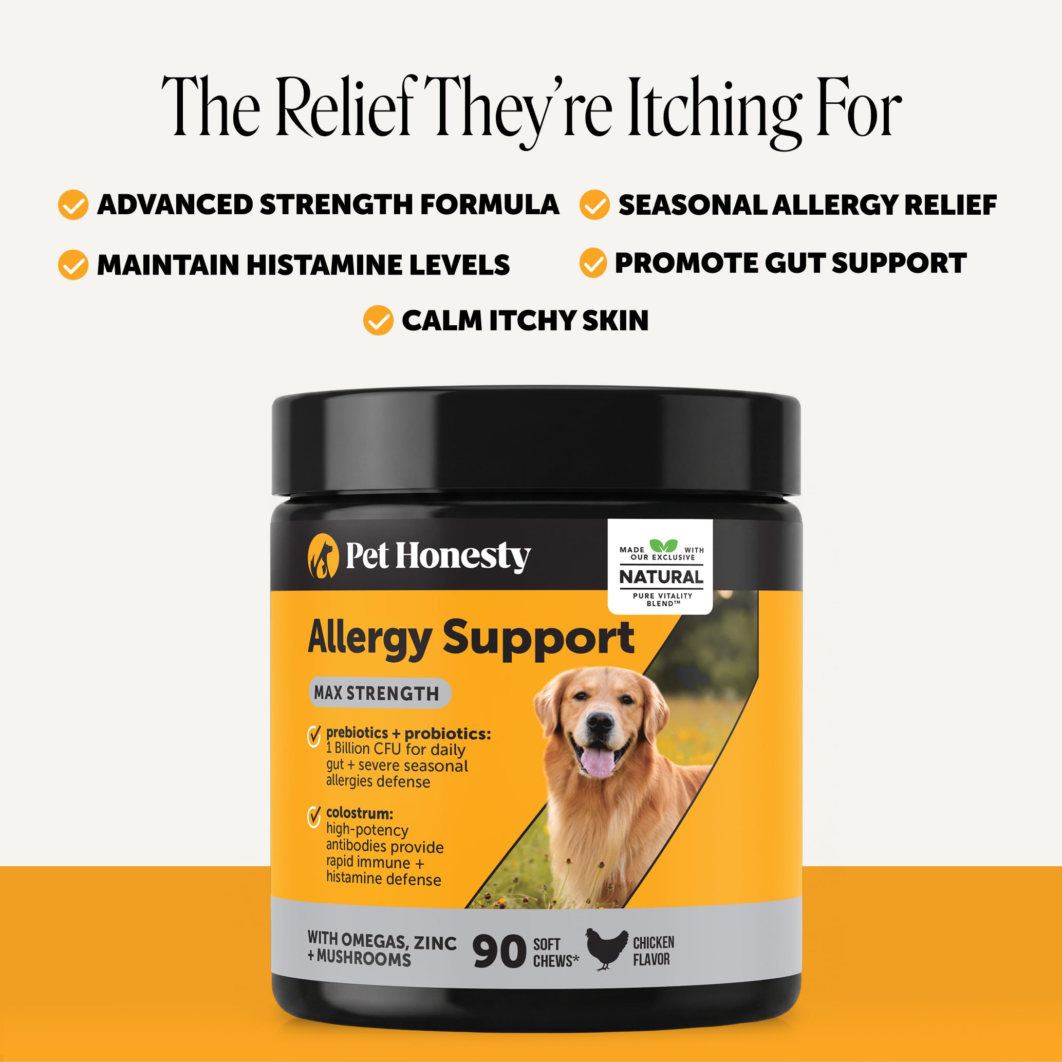 Pet Honesty lista de ingredientes clave en etiqueta legible