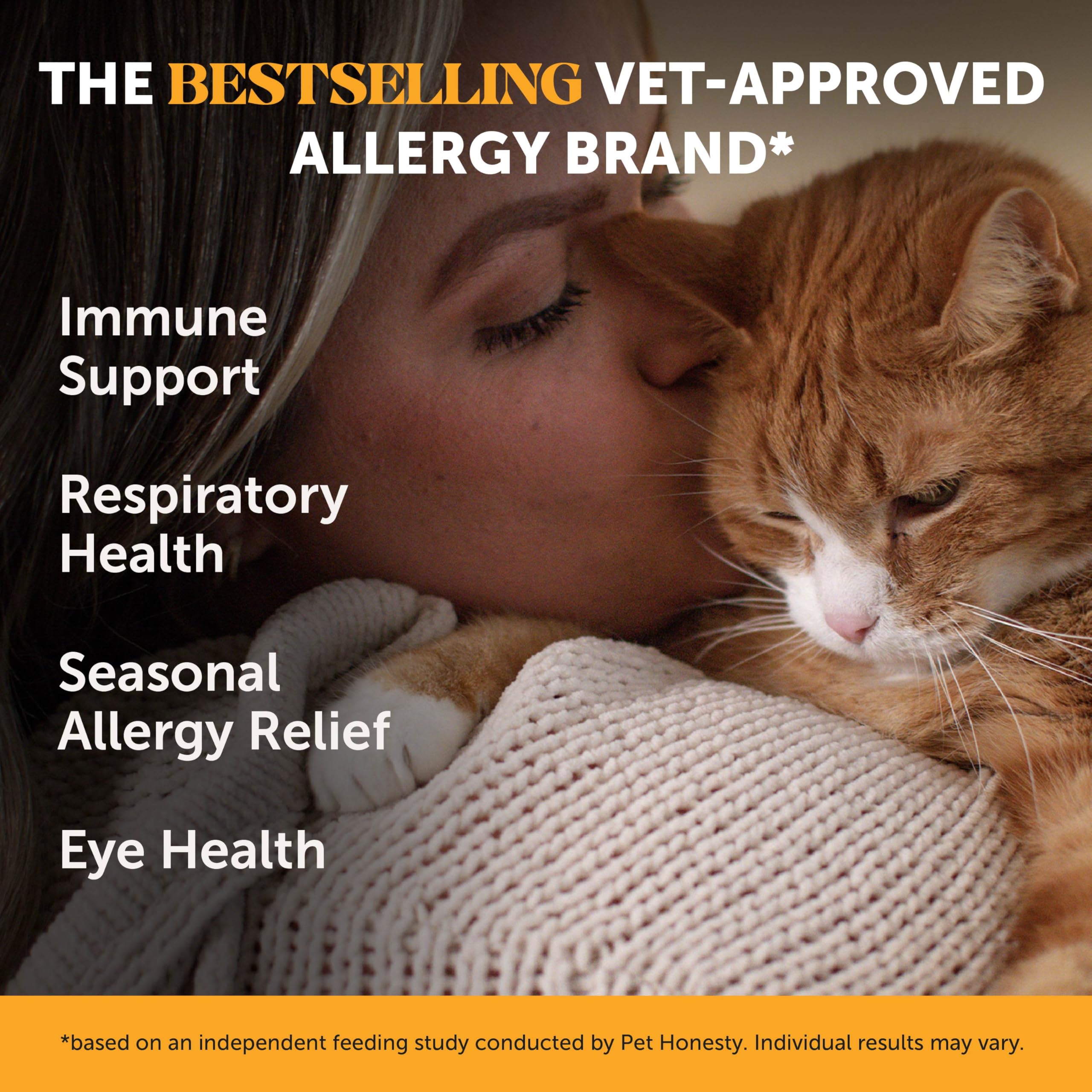 Pet Honesty primer plano textura crujiente-cremosa y apetecible
