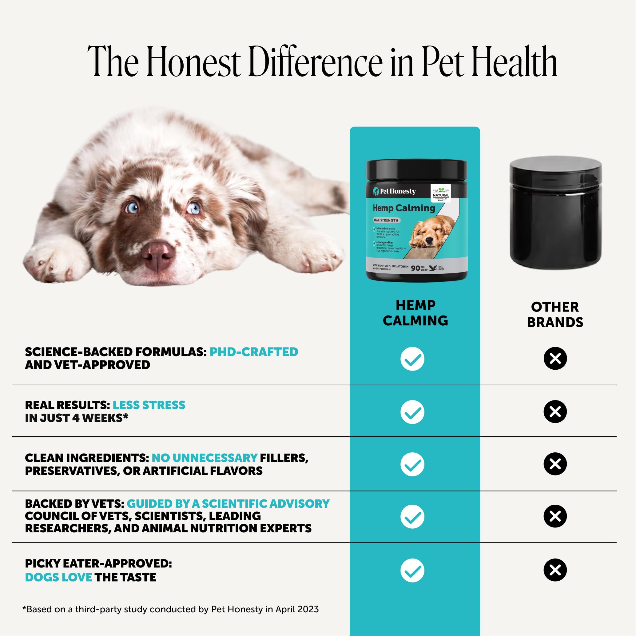 Pet Honesty uso en viaje, ayuda a reducir ansiedad durante desplazamientos