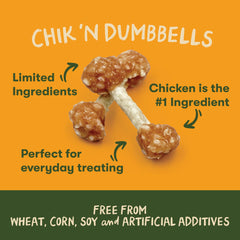 Pet 'n Shape detalle del palito masticable que ilustra durabilidad del snack