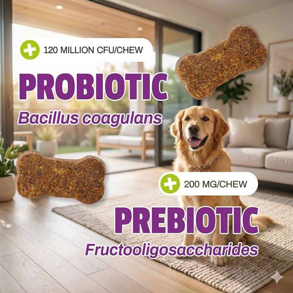 Pet Naturals etiqueta con ingredientes y consejos, transparencia y control de calidad