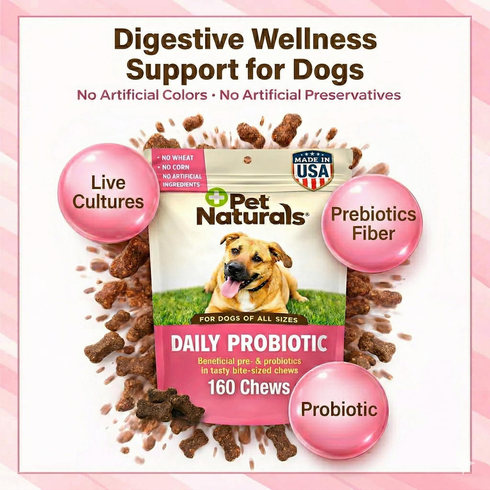Pet Naturals primer plano de textura del masticable, muestra suavidad y apetencia