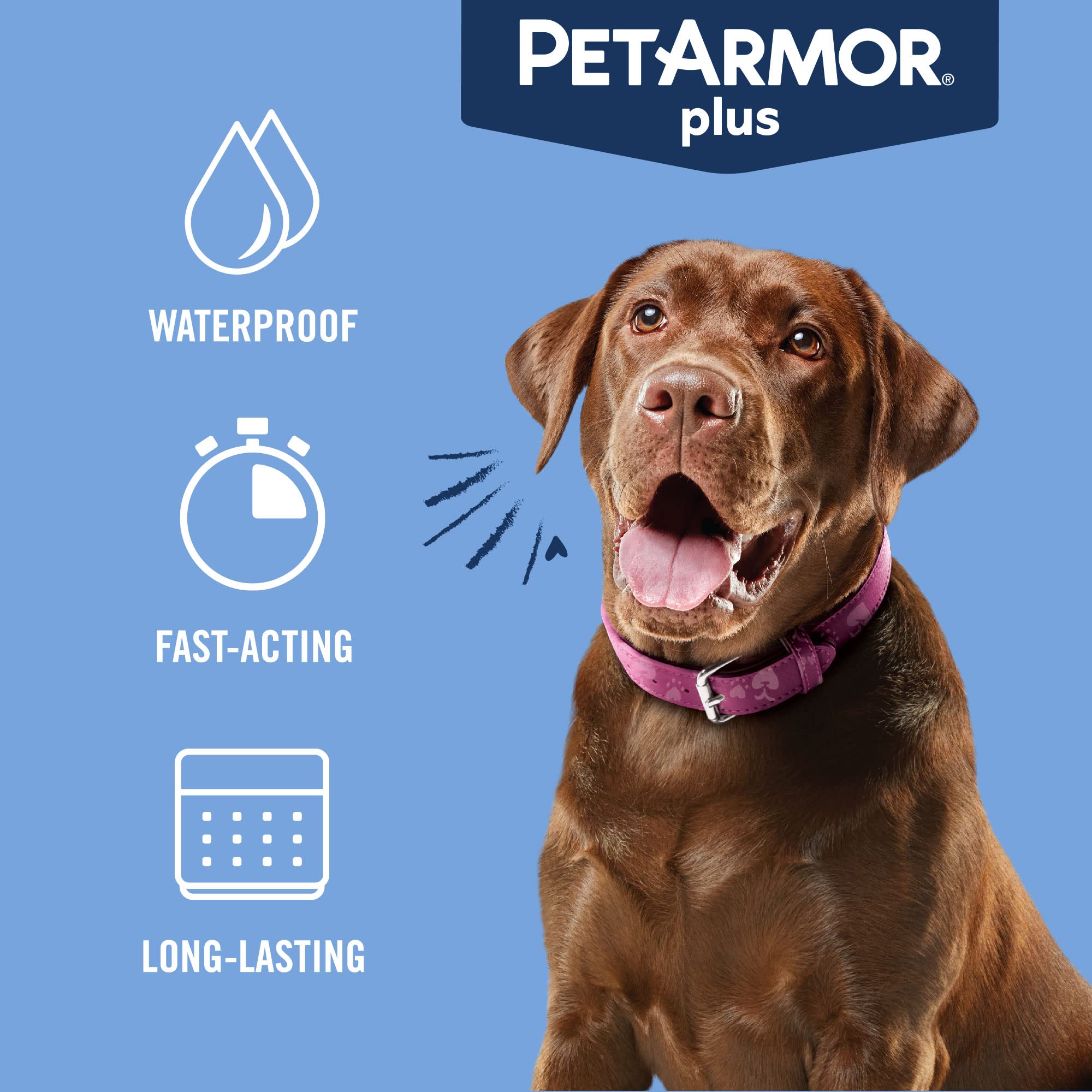 Etiqueta PetArmor con ingredientes activos y transparencia de fórmula