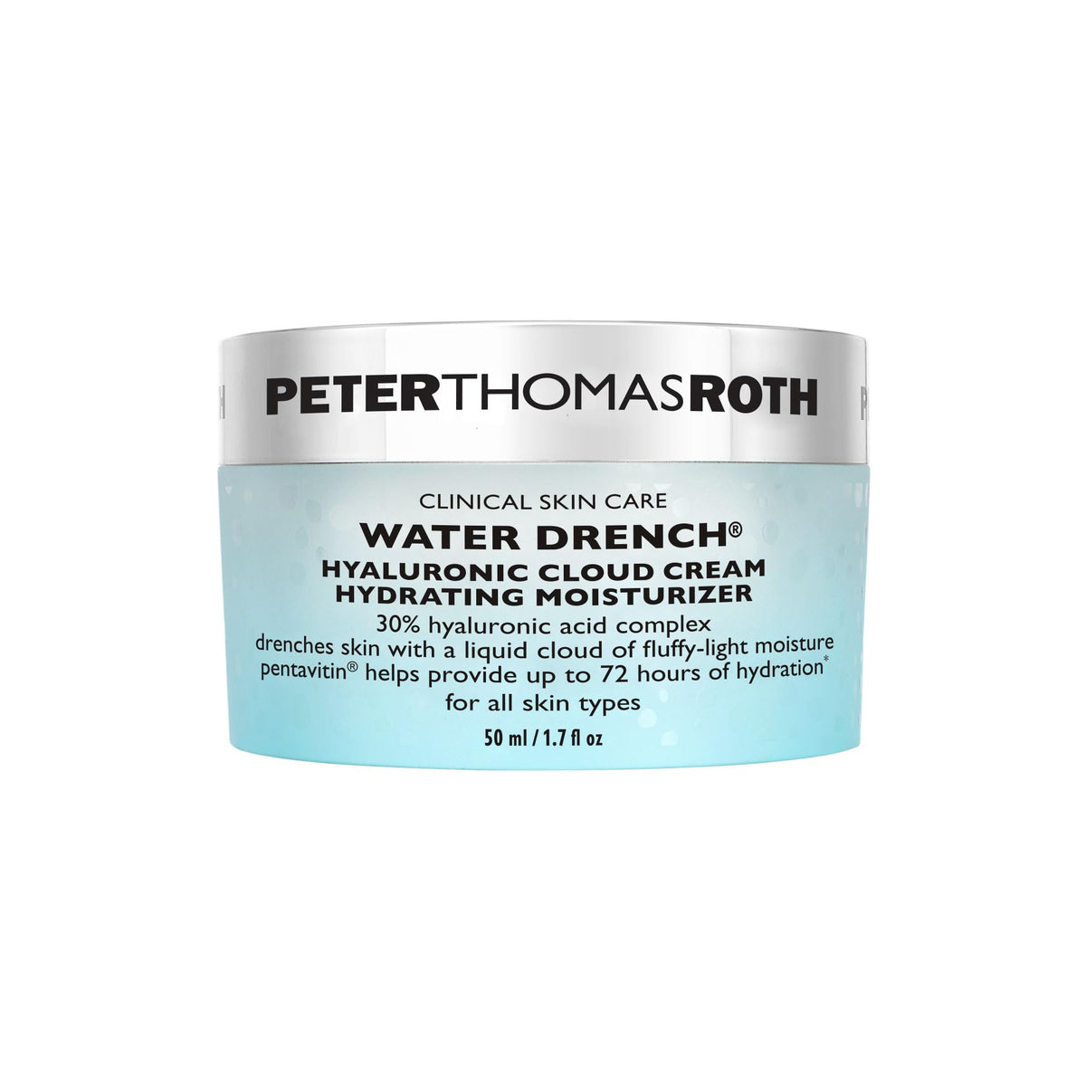 Peter Thomas Roth envase frontal de Water Drench para hidratación visible