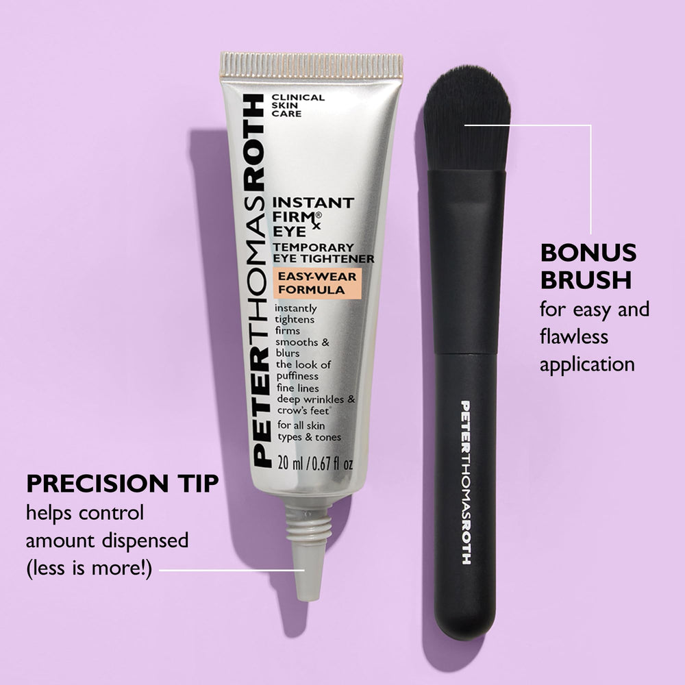 Peter Thomas Roth aplicación con dedo mostrando cobertura y control