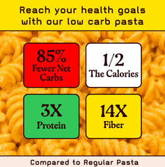 Pete's Pasta espiral rotini detalle de textura al dente y buen agarre