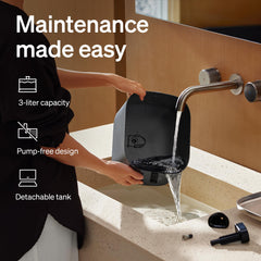 PETLIBRO filtro de 4 capas filtrando pelo y partículas para agua más limpia