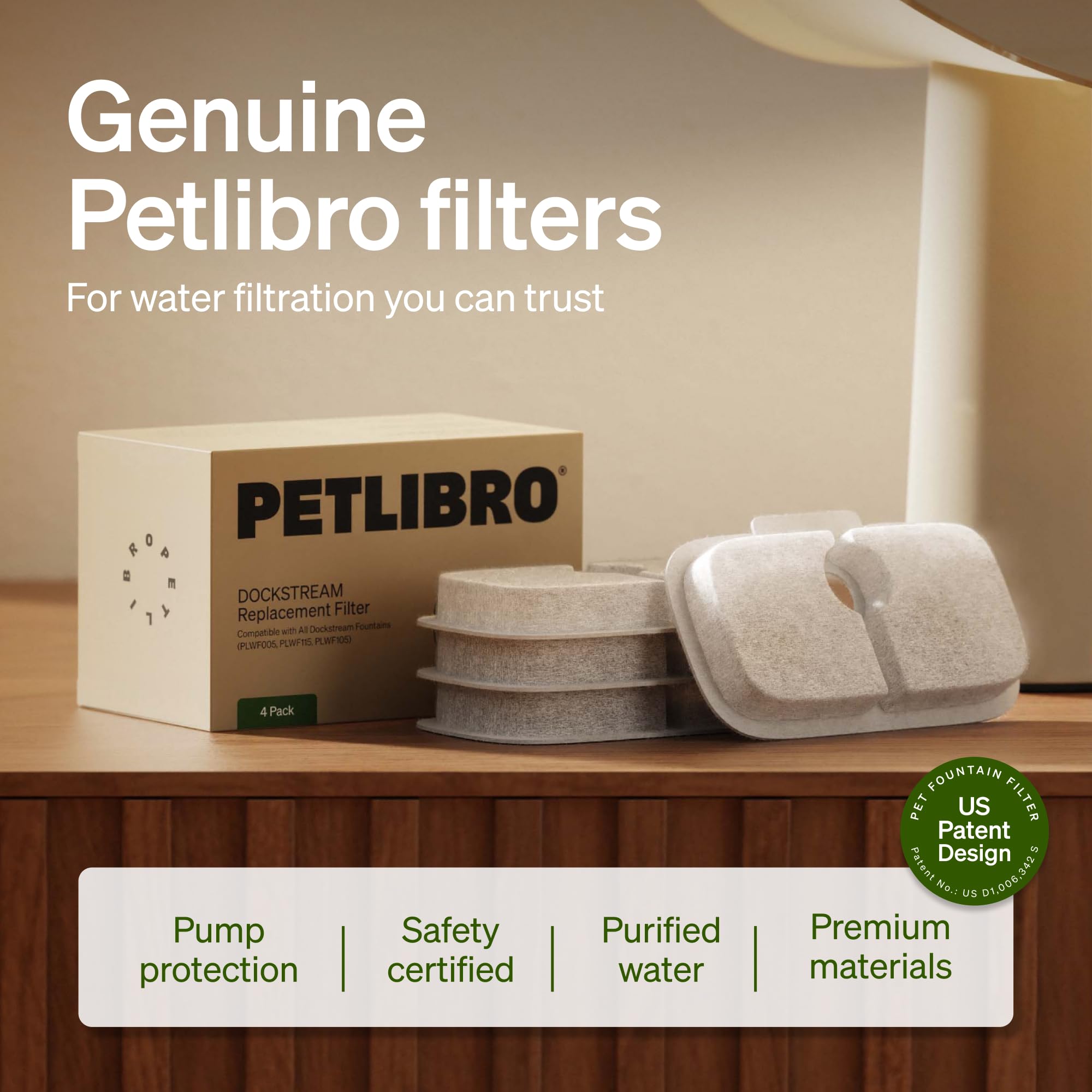 PETLIBRO detalle carbón activado, neutraliza olores