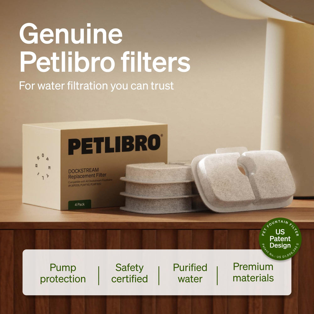 PETLIBRO detalle carbón activado, neutraliza olores