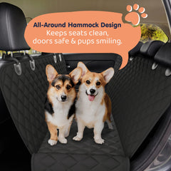 Petloox detalle de textura impermeable que mantiene el coche seco y sin manchas