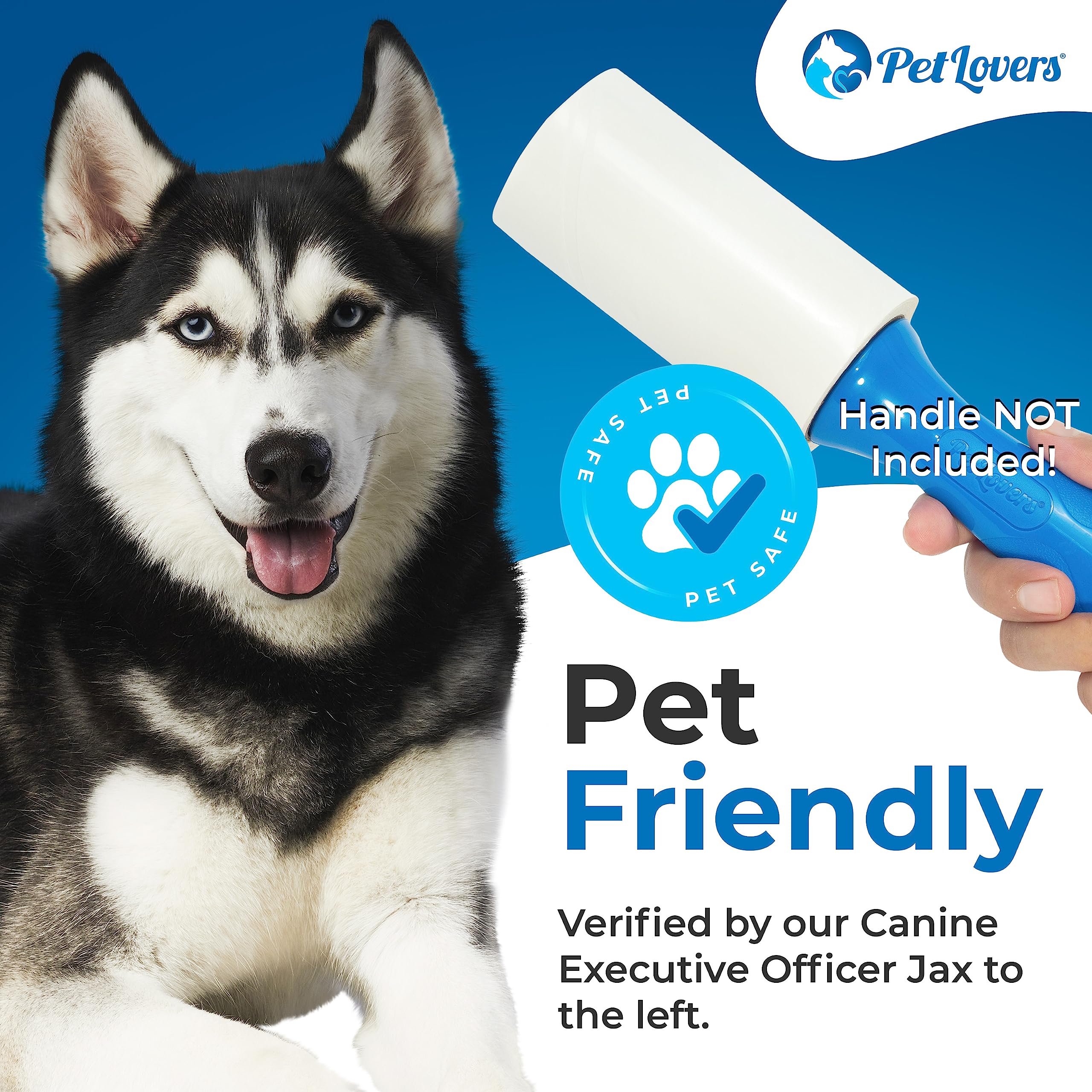 PetLovers etiqueta con información del recambio visible