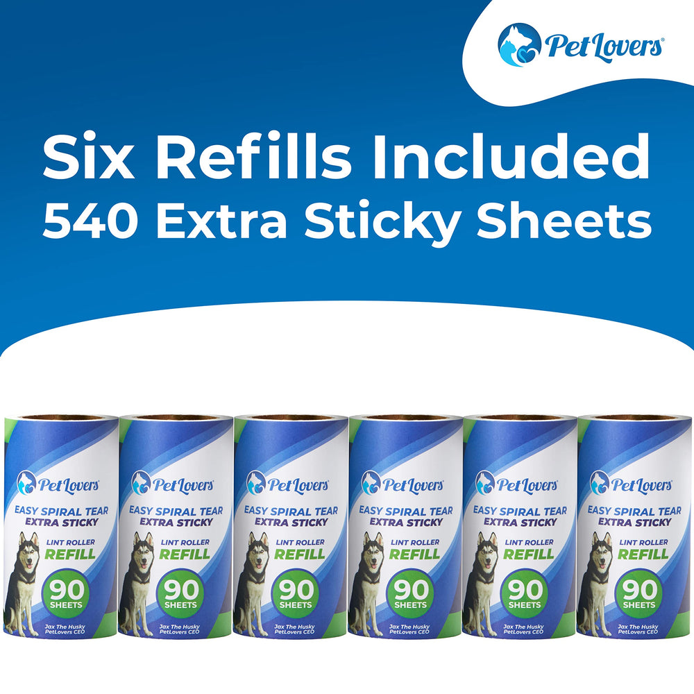 PetLovers 6 recambios en caja listos para almacenar