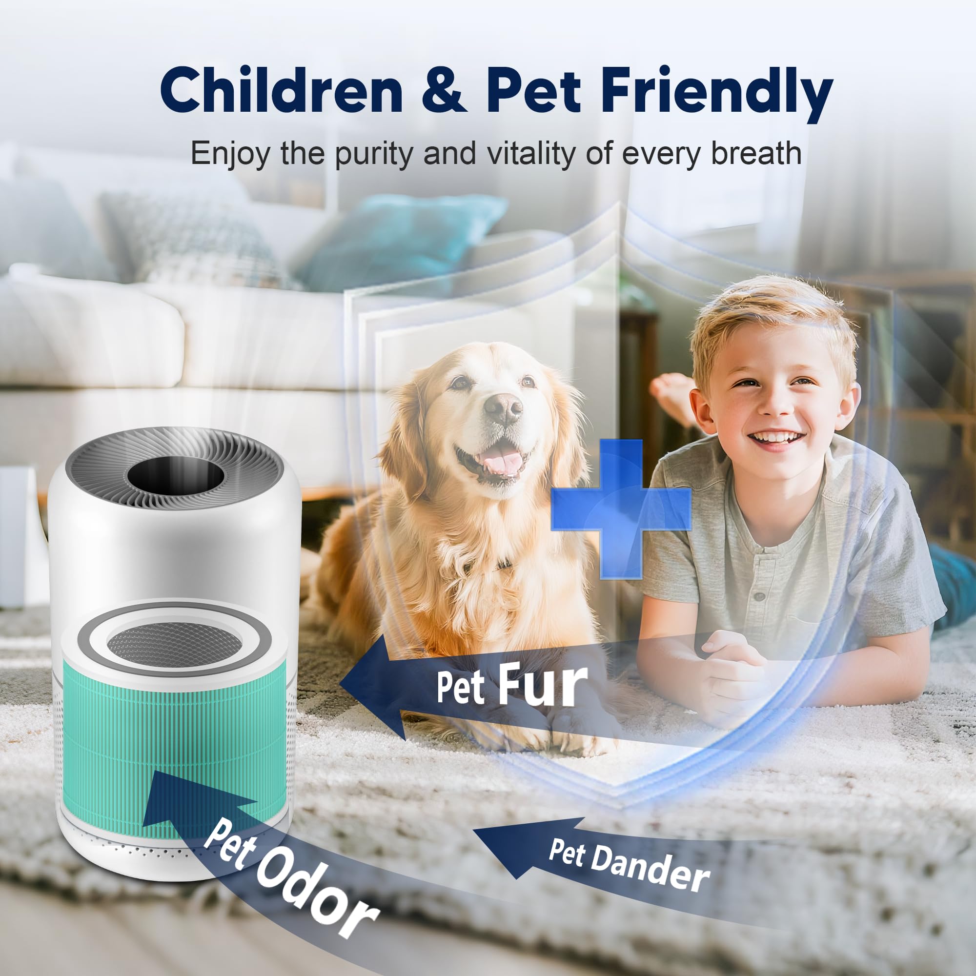 PETOX filtro Core 300 comparación de tamaño para instalación fácil