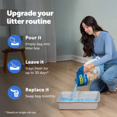 PetSafe bolsa resellable abierta facilita transporte y almacenamiento