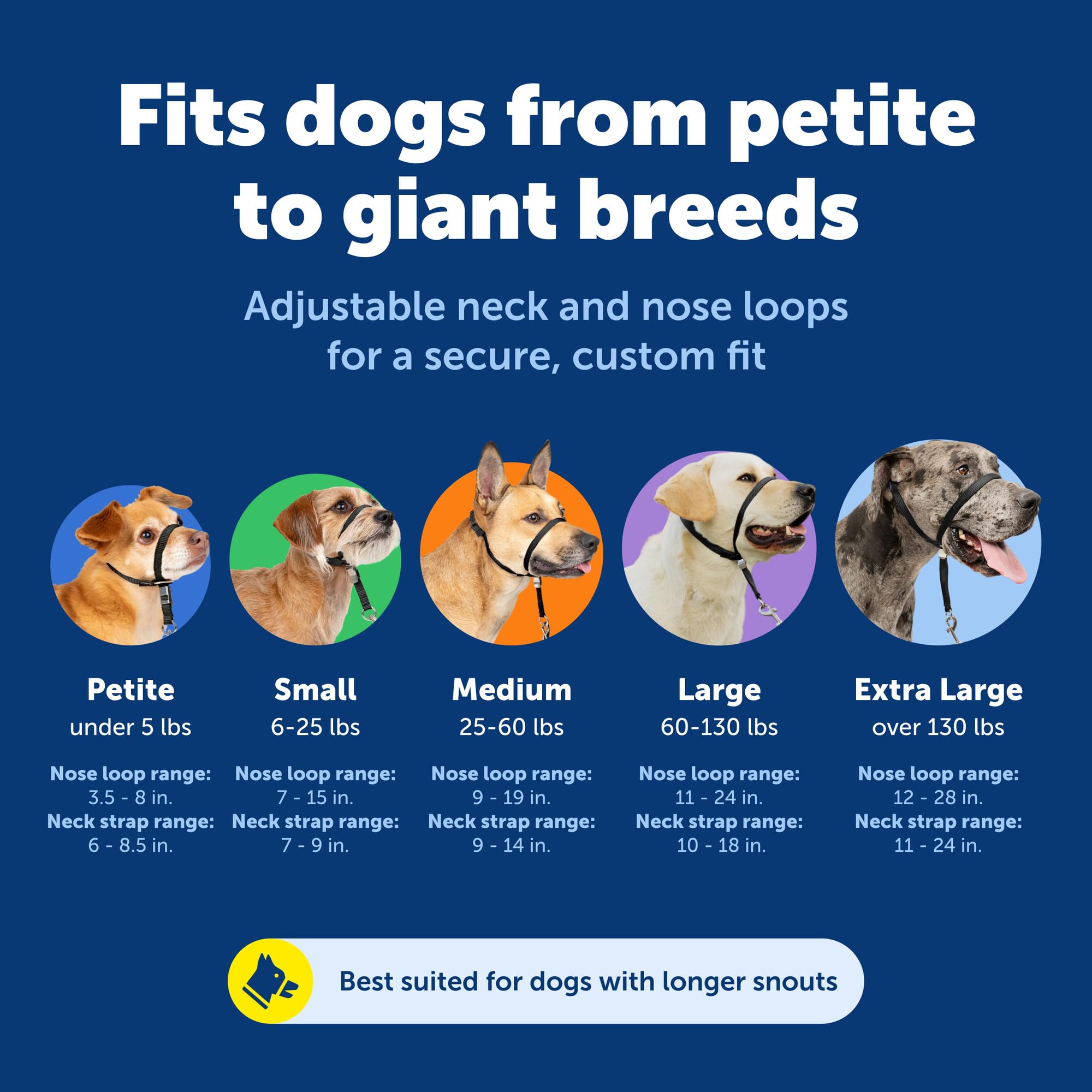PetSafe comparación de talla para elegir la versión grande correctamente
