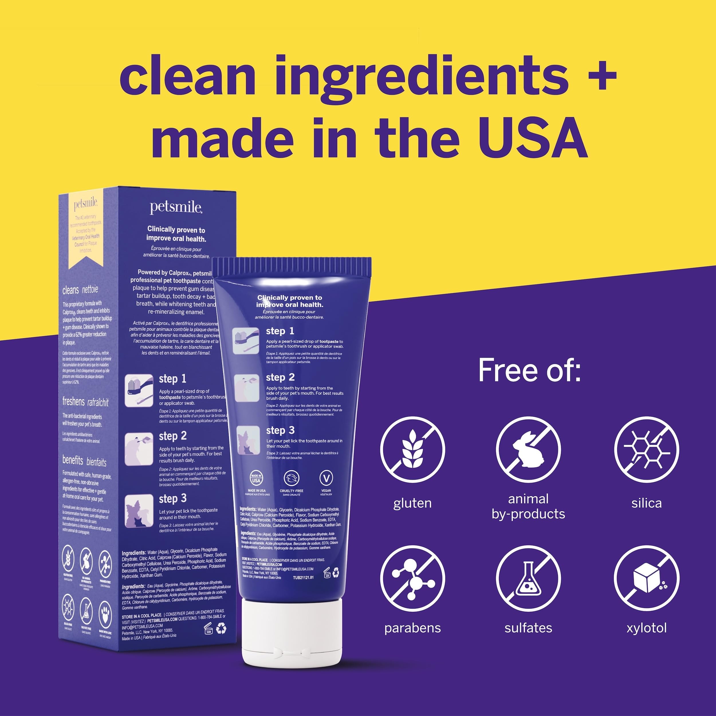 petsmile pet enjoying treat-style paste promoting calmer dental care