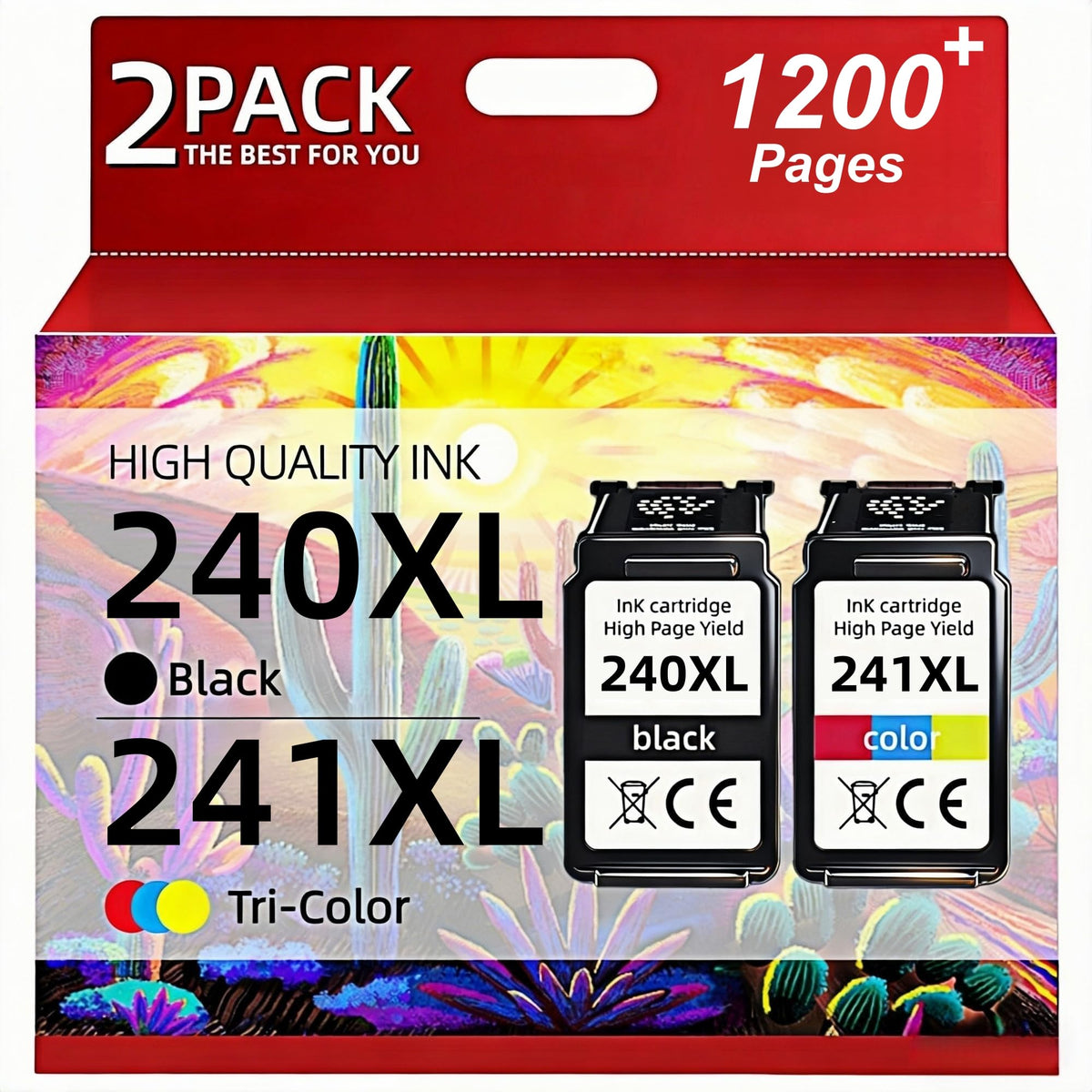 PFKink embalaje frontal mostrando el pack combo útil para reemplazo