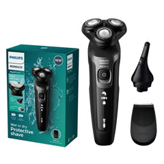PHILIPS AquaTouch S5966 vista frontal con diseño ergonómico y manejo cómodo