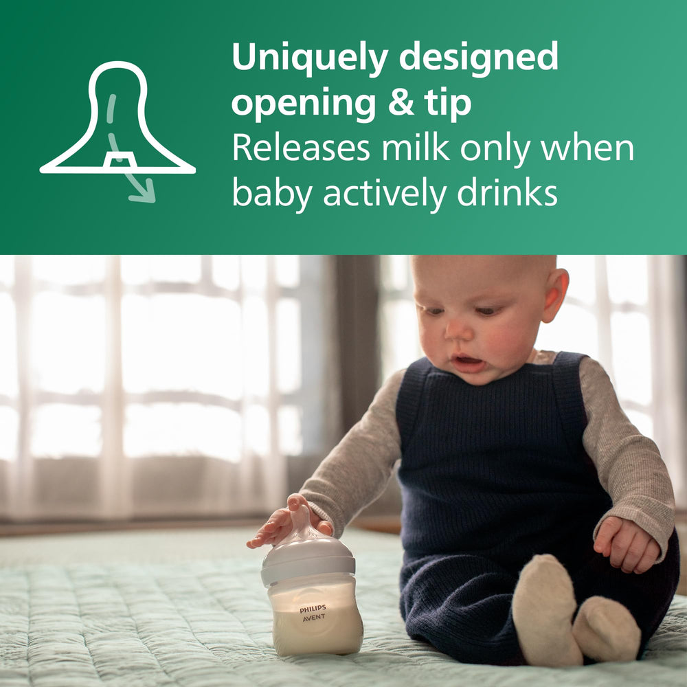 Philips Avent pack de 4 biberones 4 oz ideal para recambios