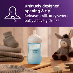 Philips Avent detalle de la válvula anticolicos que reduce entrada de aire