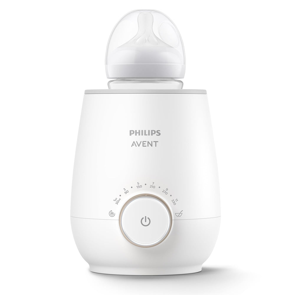 Philips Avent en uso calentando un biberón para alimentación rápida