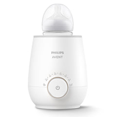 Philips Avent en uso calentando un biberón para alimentación rápida