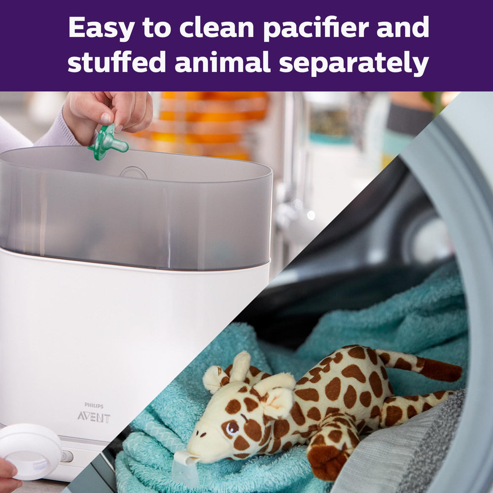 Philips Avent segundo punto de sujeción compatible con chupetes con aro