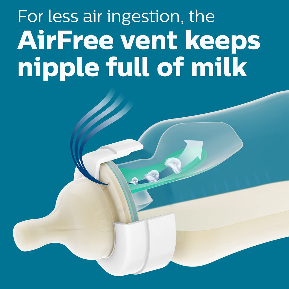 Philips Avent primer plano de la tetina de silicona que favorece un buen agarre