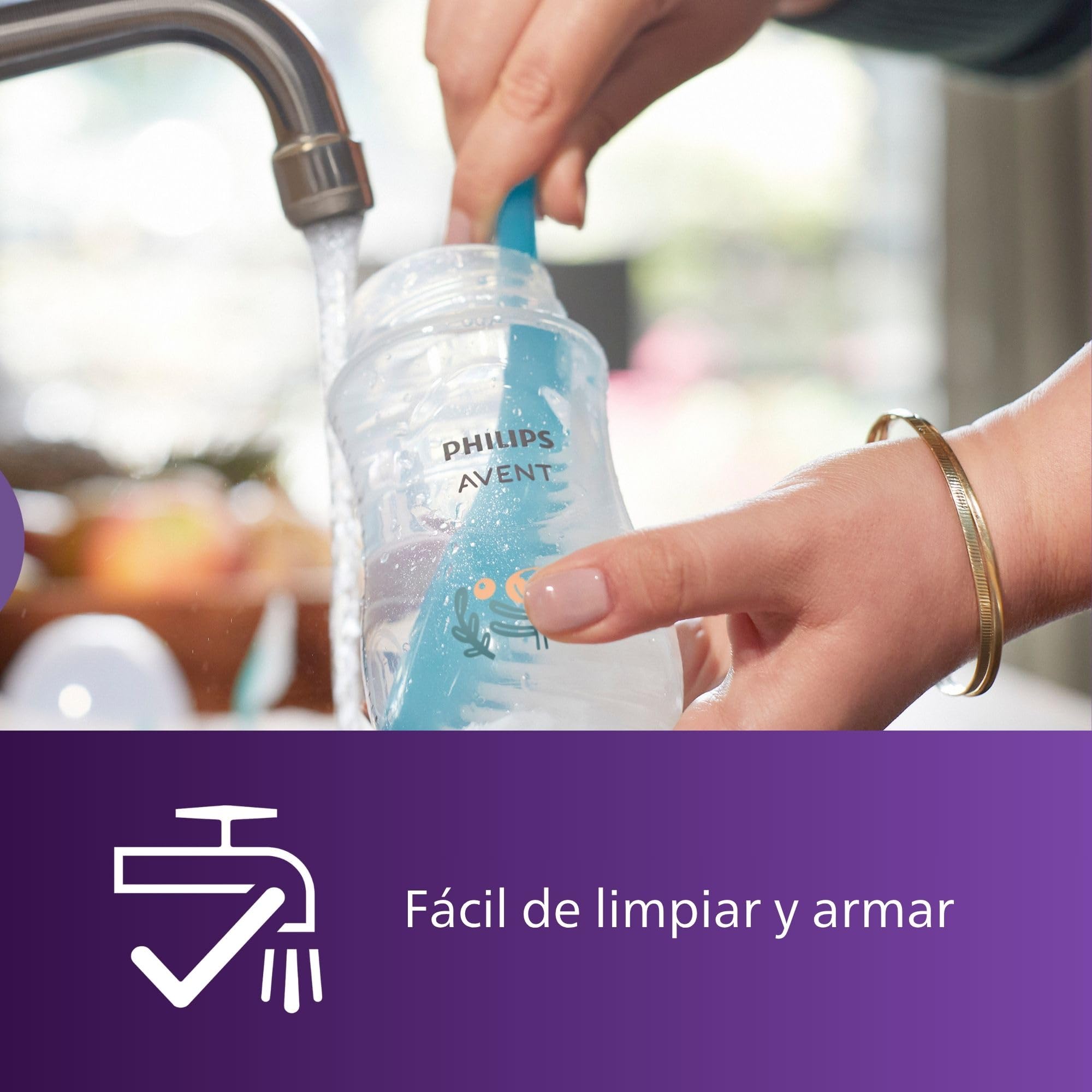Philips Avent válvula anticólicos en la tetina que reduce gases