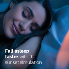 Philips SmartSleep mostrando su modo lectura con brillo ajustable, lectura cómoda