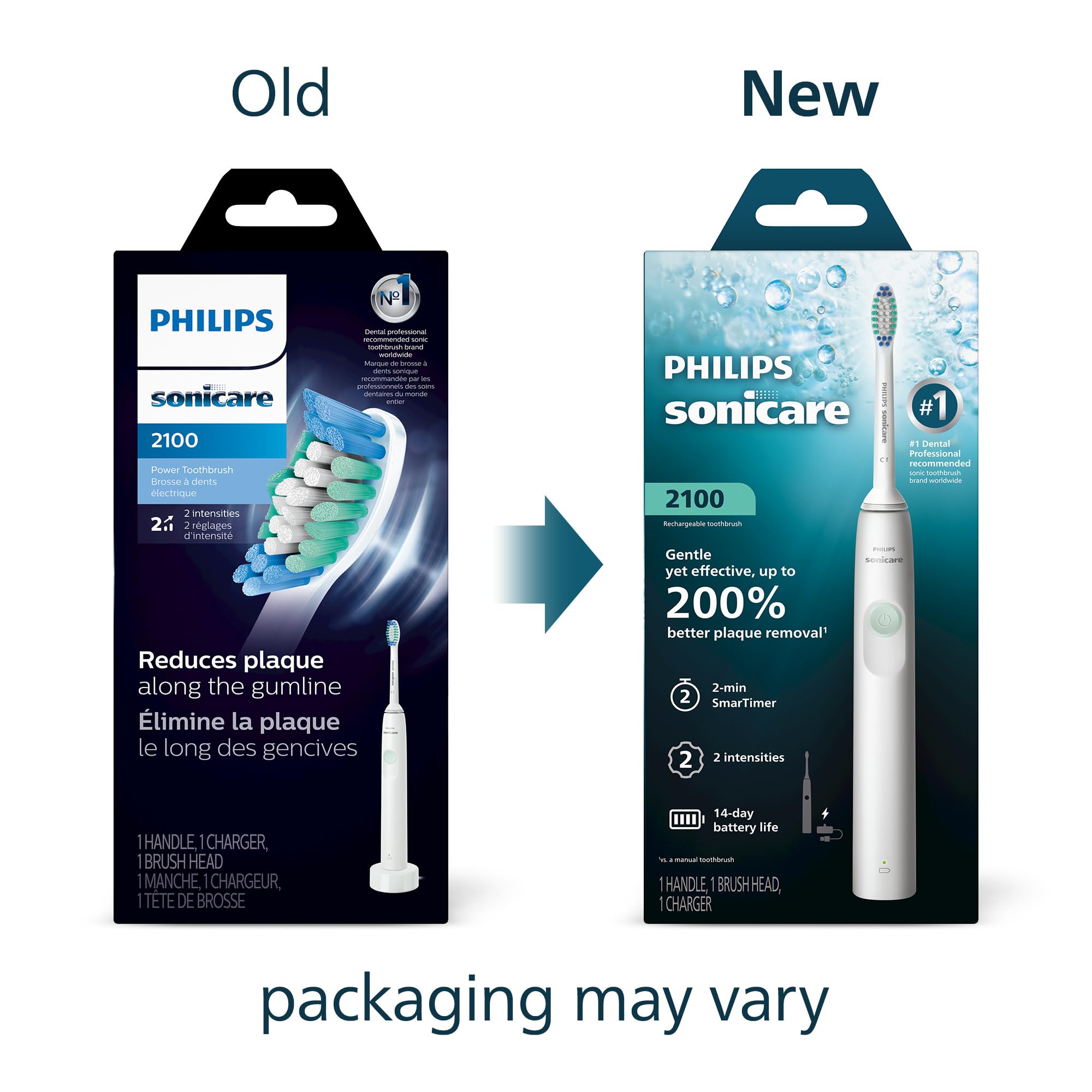 Philips Sonicare detalle del cabezal C1 Simply Clean para mejor eliminación de placa