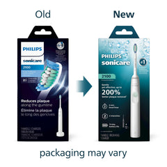 Philips Sonicare detalle del cabezal C1 Simply Clean para mejor eliminación de placa