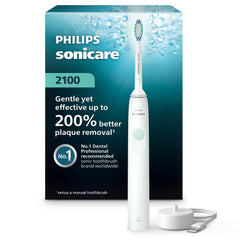 Philips Sonicare vista frontal mostrando diseño y potencia confiable