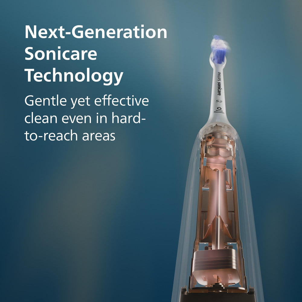 Philips Sonicare detalle del cabezal C3 Two-in-one, limpieza más profunda