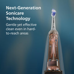Philips Sonicare 6500 cabezal C3 primer plano para limpieza profunda