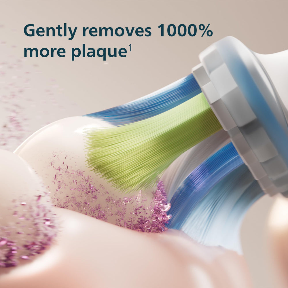 Philips Sonicare 6500 en base de carga mostrando autonomía prolongada