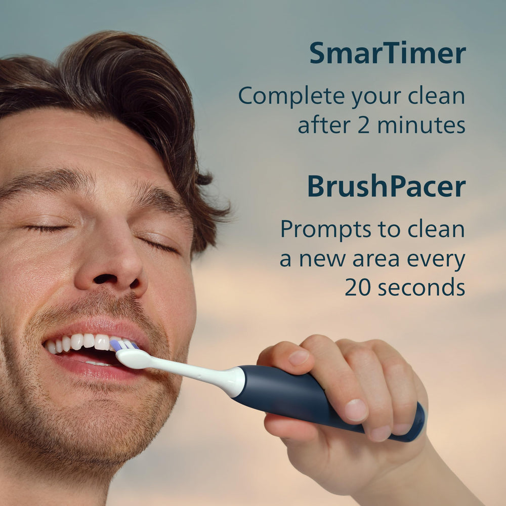 Philips Sonicare 6500 estuche de viaje abierto con cepillo y cabezales, ideal para transportar