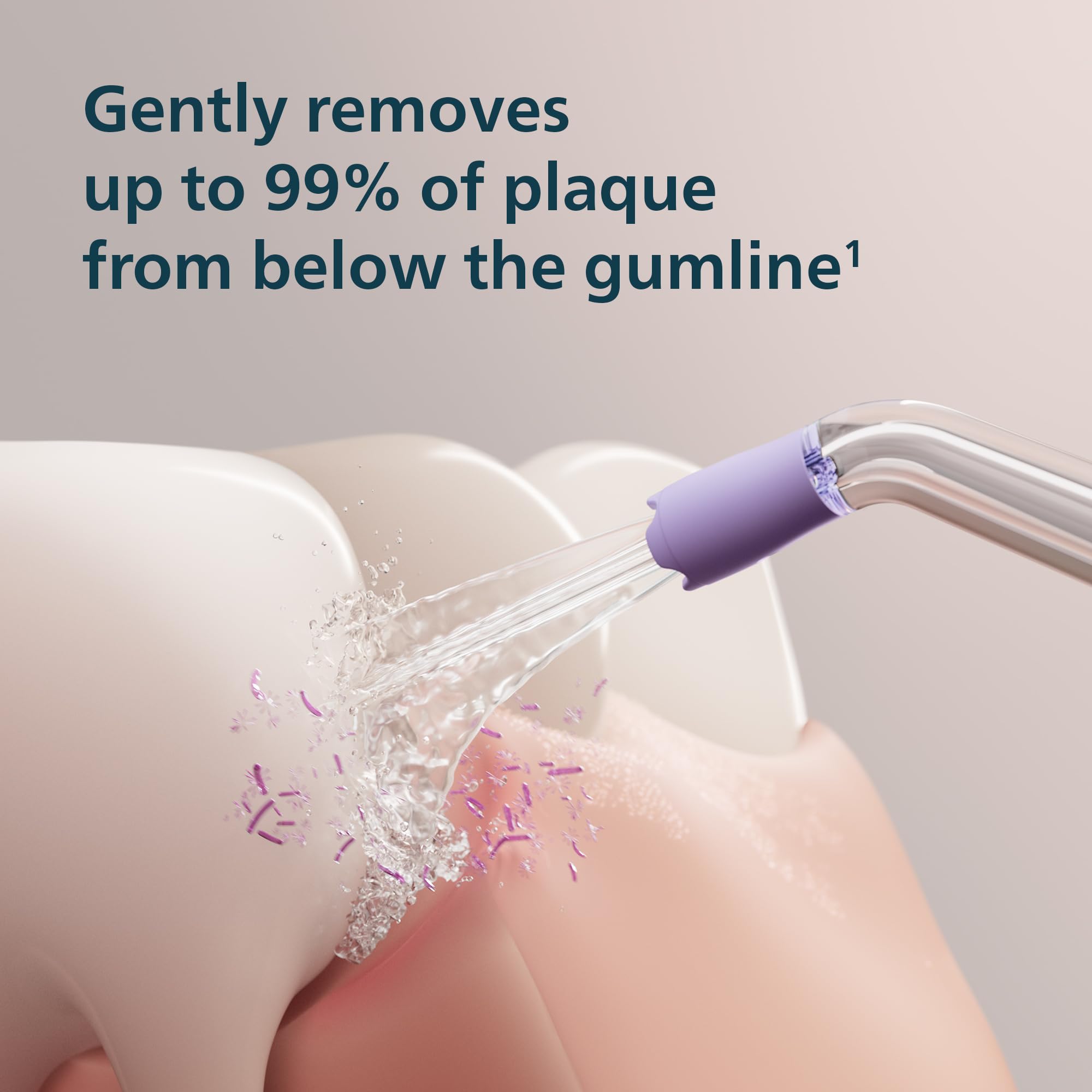 Philips Sonicare boquilla Standard para eliminar restos alimentarios entre dientes