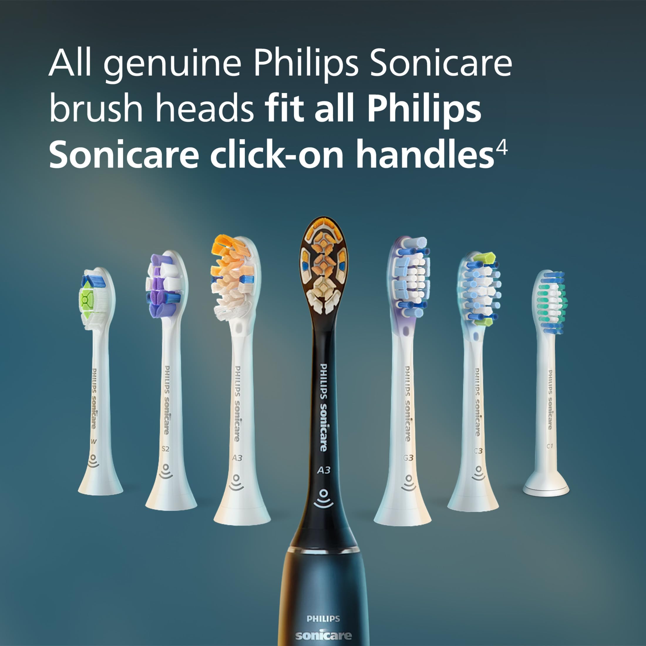 Philips Sonicare comparación de tamaño para entender escala y ajuste