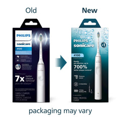 Philips Sonicare cierre en el cabezal C2 que resalta cerdas y pulido