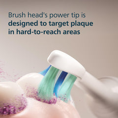 Philips Sonicare empaquetado reciclable resaltando reducción de plástico fósil