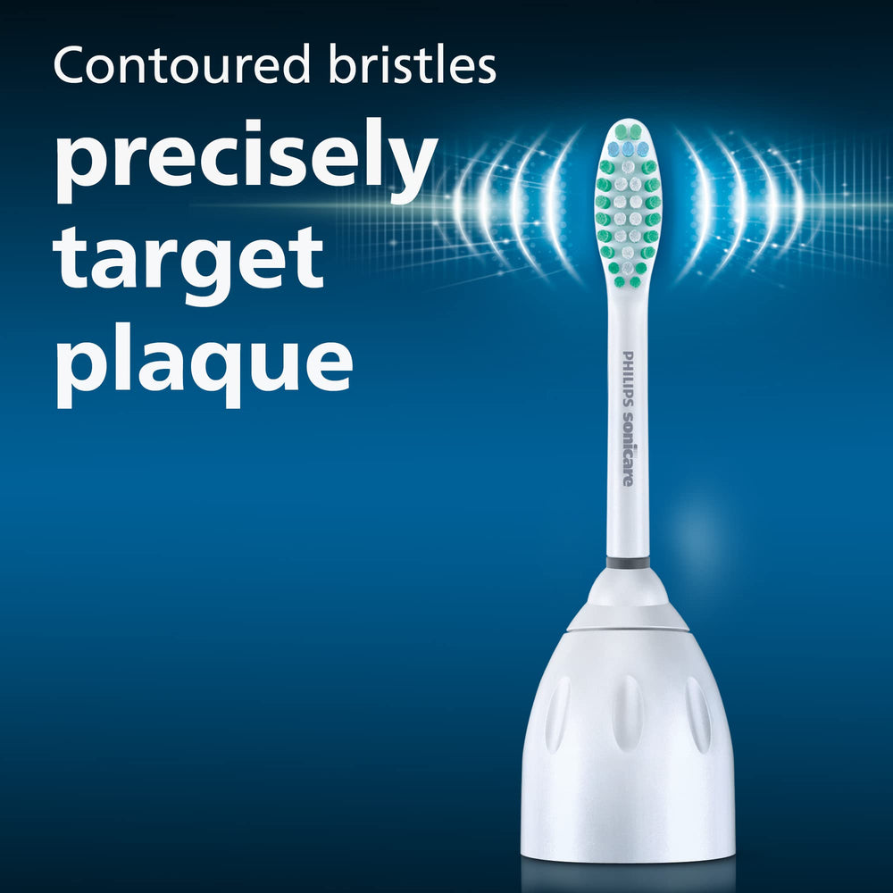 Philips Sonicare cabezal montado en mango en uso para una limpieza eficaz